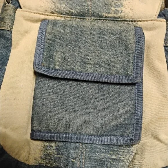 Acid Splash Denim Bag 💙 - Picture 5 of 8